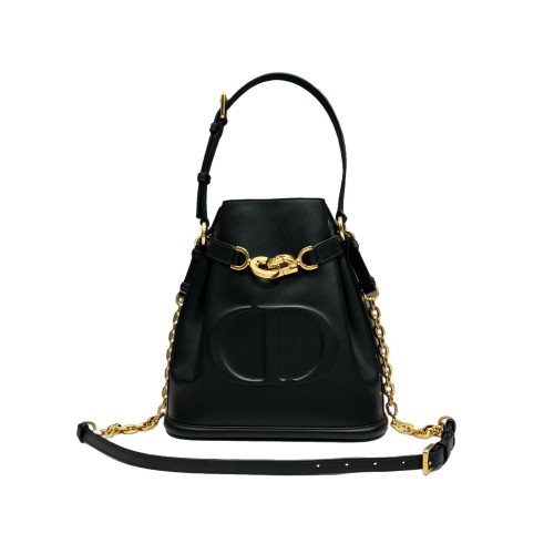 Dior Bucket Calfskin Black