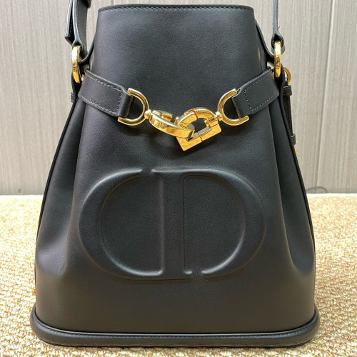 Dior Bucket Calfskin Black