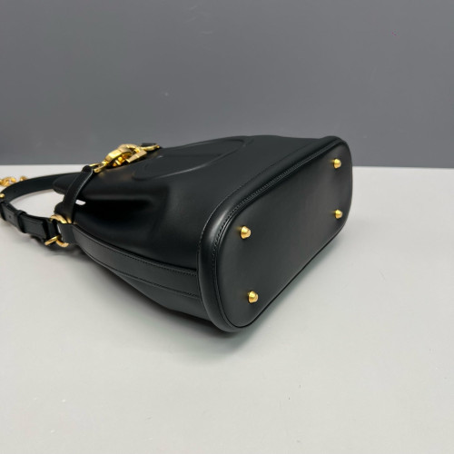 Dior Bucket Calfskin Black