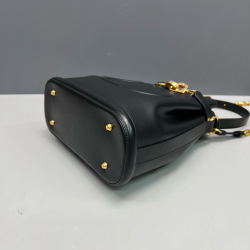 Dior Bucket Calfskin Black