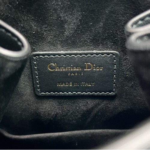 Dior Bucket Calfskin Black