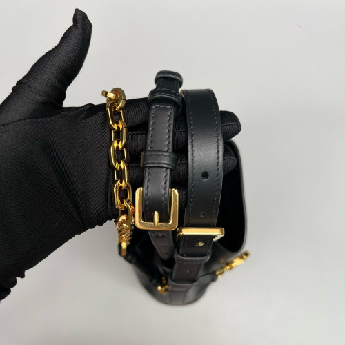 Dior Bucket Calfskin Black