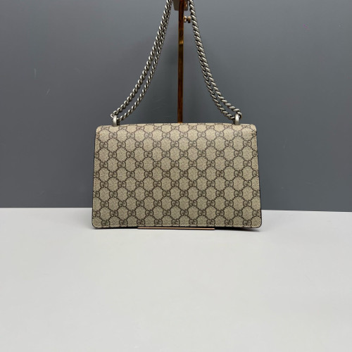 Gucci Meium Dionysus GG Supreme Monogram Brown Red