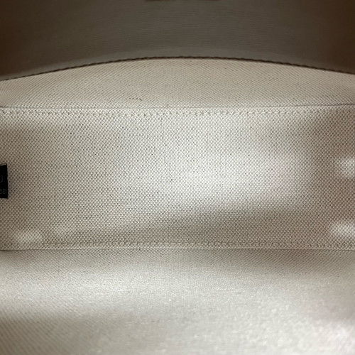 Gucci Mini Horsebit 1955 Top Handle GG Supreme Monogram Tan