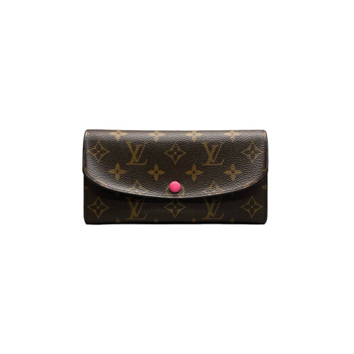 Louis Vuitton Emilie Wallet Monogram Brown Rose