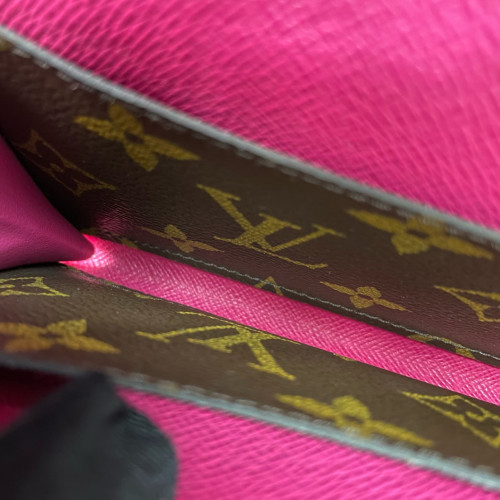 Louis Vuitton Emilie Wallet Monogram Brown Rose