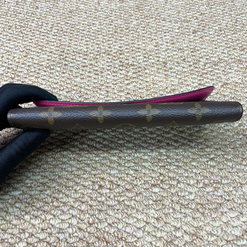 Louis Vuitton Emilie Wallet Monogram Brown Rose