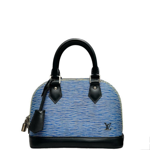 Louis Vuitton Alma BB Epi Blue Black
