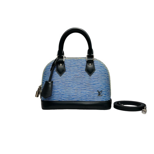 Louis Vuitton Alma BB Epi Blue Black