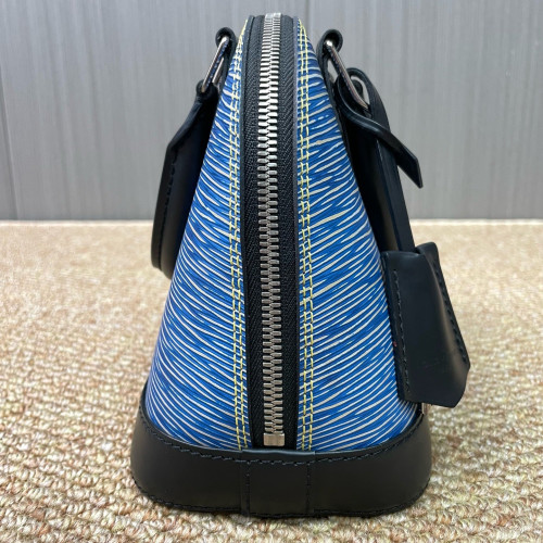 Louis Vuitton Alma BB Epi Blue Black