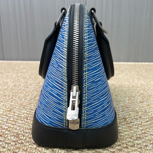 Louis Vuitton Alma BB Epi Blue Black