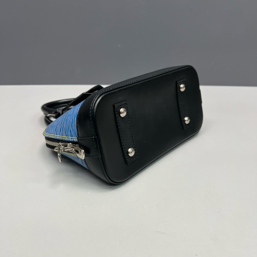 Louis Vuitton Alma BB Epi Blue Black