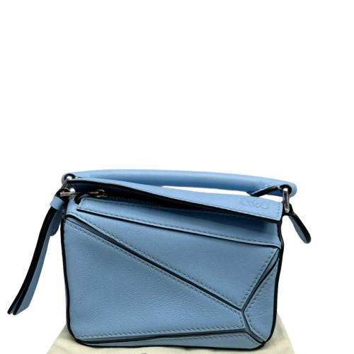 Loewe Nano Puzzle Calfskin Blue