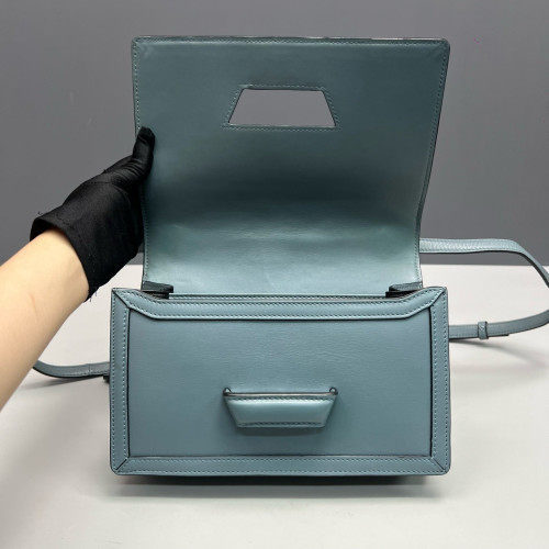 Loewe Medium Barcelona Shoulder Calfskin Blue
