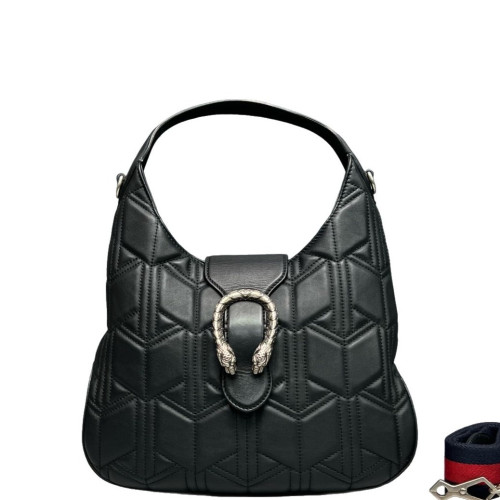 Gucci Dionysus Hobo Calfskin Black