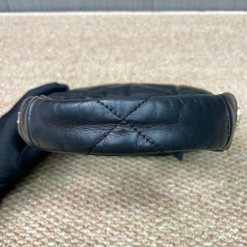 Prada Hobo Soft Calfskin Black Prada Hobo Soft Calfskin Black