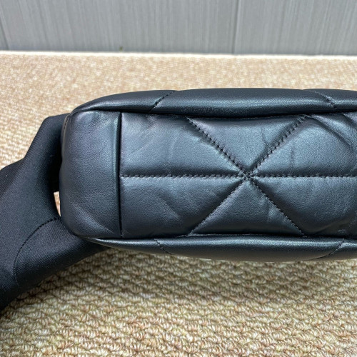 Prada Hobo Soft Calfskin Black Prada Hobo Soft Calfskin Black