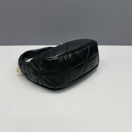 Prada Hobo Soft Calfskin Black Prada Hobo Soft Calfskin Black