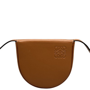 Loewe Mini Heel Crossbody Pouch Calfskin Tan