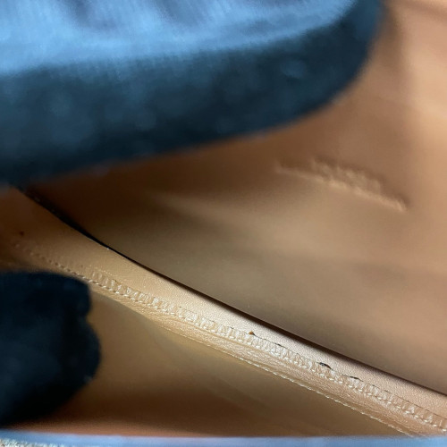 Loewe Mini Heel Crossbody Pouch Calfskin Tan