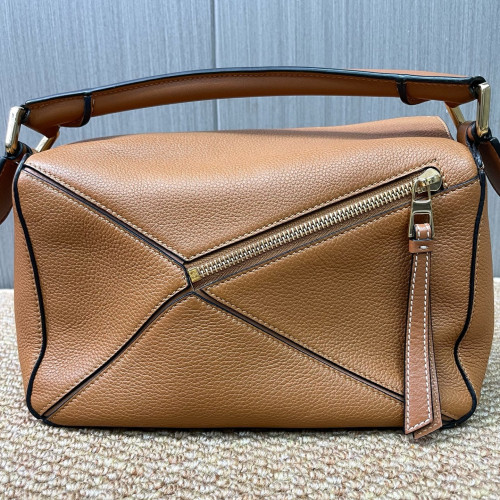 Loewe Small Puzzle Grained Calfskin Tan Loewe Small Puzzle Grained Calfskin Tan