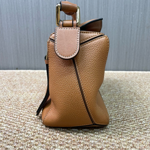 Loewe Small Puzzle Grained Calfskin Tan Loewe Small Puzzle Grained Calfskin Tan