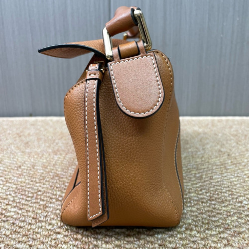 Loewe Small Puzzle Grained Calfskin Tan Loewe Small Puzzle Grained Calfskin Tan