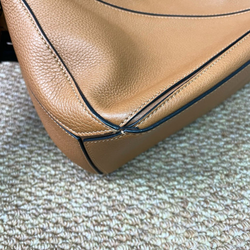 Loewe Small Puzzle Grained Calfskin Tan Loewe Small Puzzle Grained Calfskin Tan