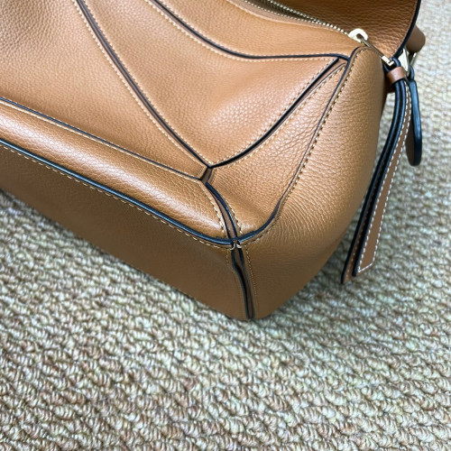 Loewe Small Puzzle Grained Calfskin Tan Loewe Small Puzzle Grained Calfskin Tan