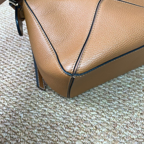 Loewe Small Puzzle Grained Calfskin Tan Loewe Small Puzzle Grained Calfskin Tan