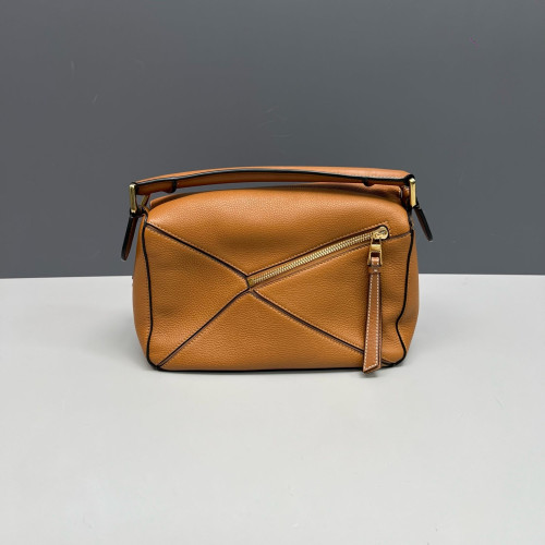 Loewe Small Puzzle Grained Calfskin Tan Loewe Small Puzzle Grained Calfskin Tan
