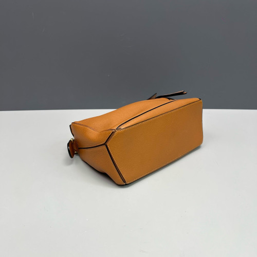 Loewe Small Puzzle Grained Calfskin Tan Loewe Small Puzzle Grained Calfskin Tan