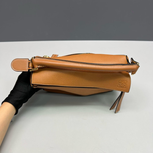 Loewe Small Puzzle Grained Calfskin Tan Loewe Small Puzzle Grained Calfskin Tan