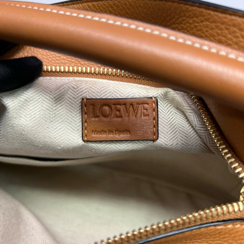 Loewe Small Puzzle Grained Calfskin Tan Loewe Small Puzzle Grained Calfskin Tan