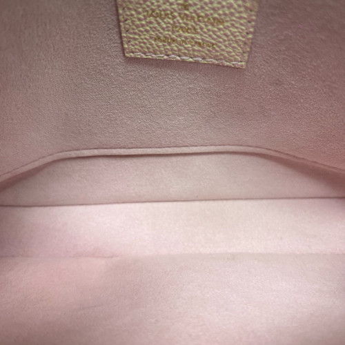 Louis Vuitton Multi Pochette Accessories Monogram Empreinte Pink Yellow
