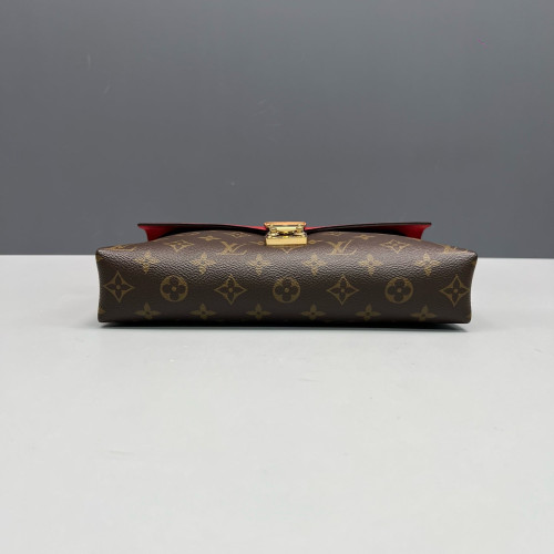 Louis Vuitton Pallas Chain Monogram Brown Red