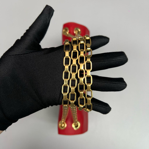 Louis Vuitton Pallas Chain Monogram Brown Red