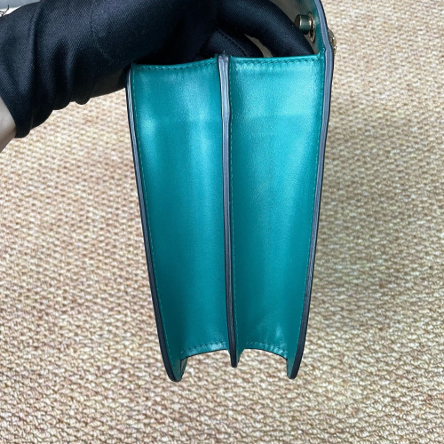 Bvlgari Large Serpenti Forever Shoulder Bag Calfskin Green