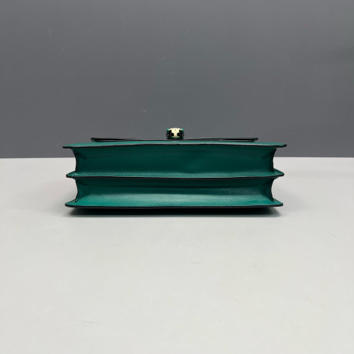 Bvlgari Large Serpenti Forever Shoulder Bag Calfskin Green