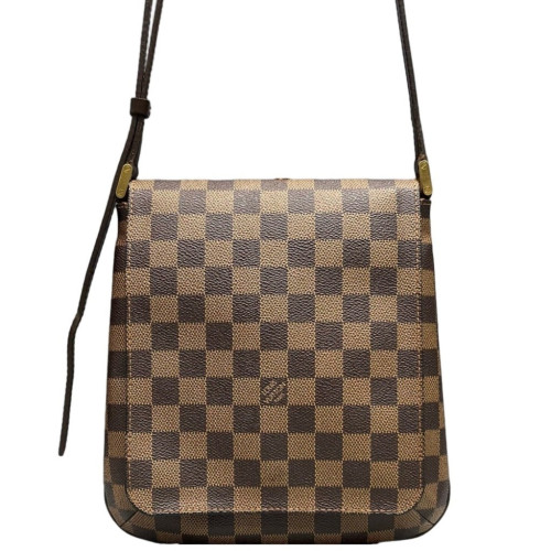 Louis Vuitton Musette Salsa Long Strap Damier Ebene Brown