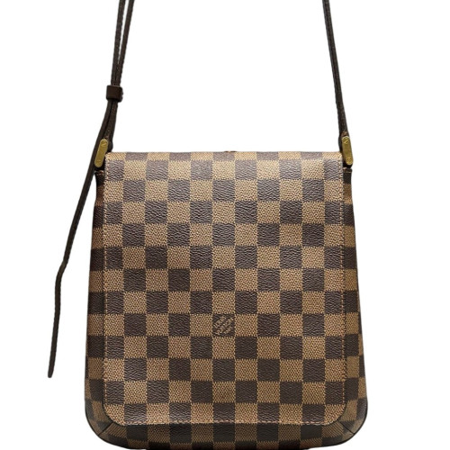 Louis Vuitton Musette Salsa Long Strap Damier Ebene Brown