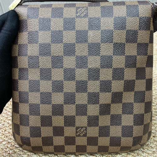 Louis Vuitton Musette Salsa Long Strap Damier Ebene Brown
