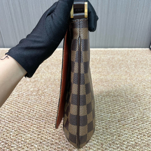 Louis Vuitton Musette Salsa Long Strap Damier Ebene Brown