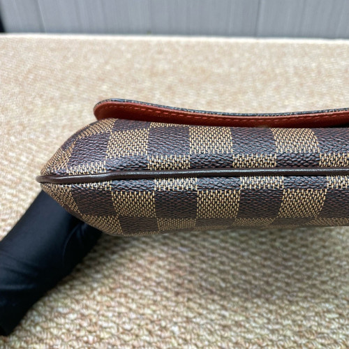 Louis Vuitton Musette Salsa Long Strap Damier Ebene Brown