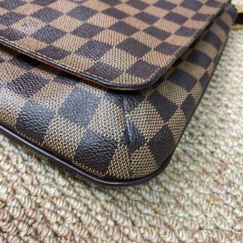 Louis Vuitton Musette Salsa Long Strap Damier Ebene Brown