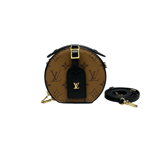 Louis Vuitton Mini Boite Chapeau Monogram Brown Black