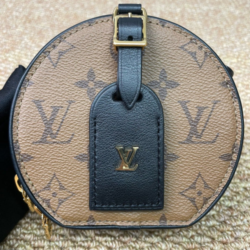 Louis Vuitton Mini Boite Chapeau Monogram Brown Black
