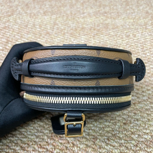 Louis Vuitton Mini Boite Chapeau Monogram Brown Black
