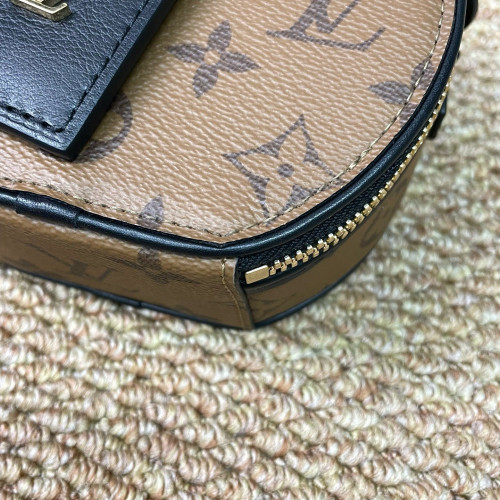 Louis Vuitton Mini Boite Chapeau Monogram Brown Black