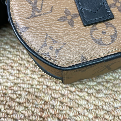 Louis Vuitton Mini Boite Chapeau Monogram Brown Black